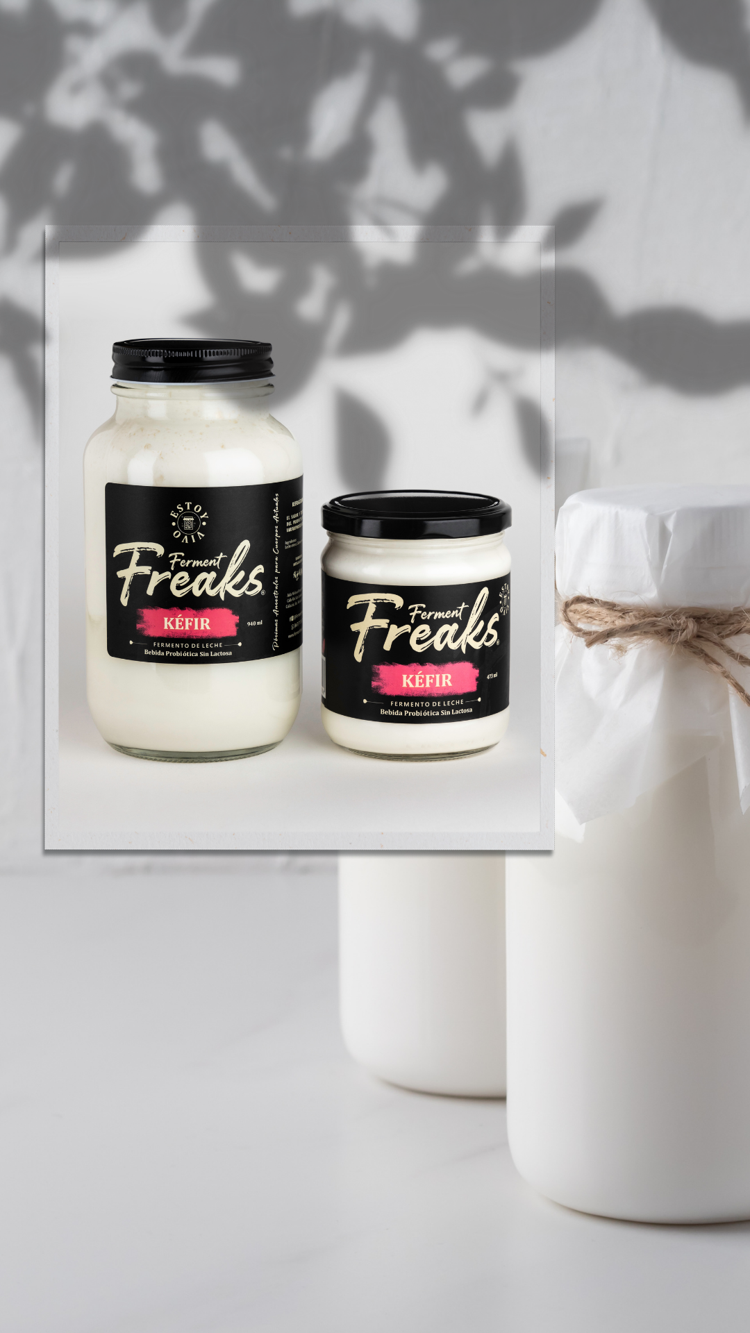 KEFIR DE LECHE = FERMENTO DE LECHE – Ferment Freaks Store