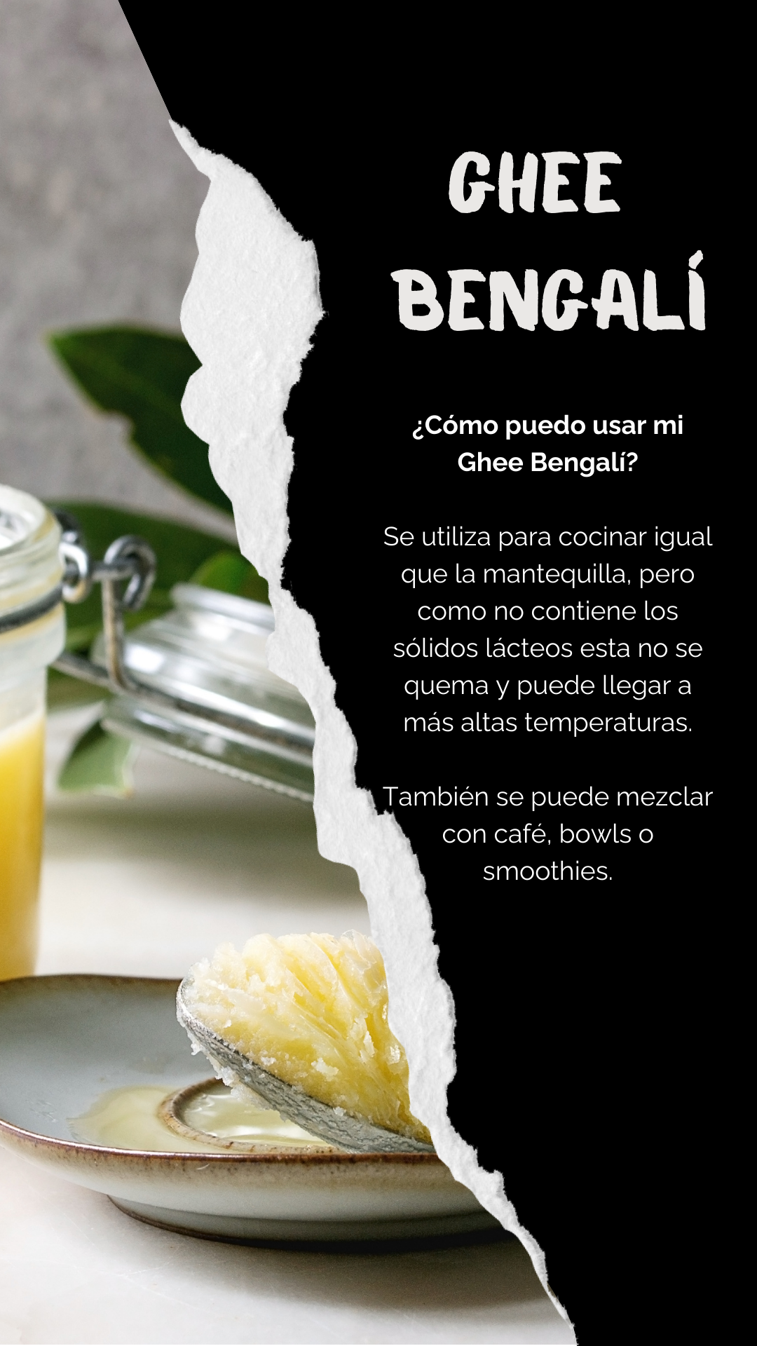 GHEE BENGALÍ = MANTEQUILLA CLARIFICADA